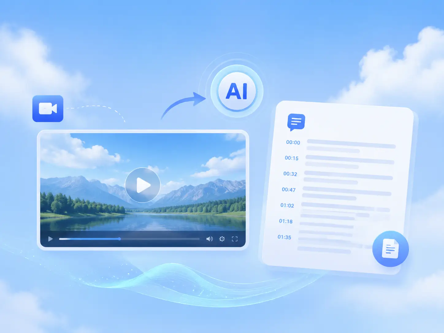 From Video to Transcript—Without Replaying Every Second