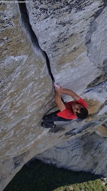 Imagine being dead center on a 3,000-foot vertical cliff, without a rope to catch you if you fall.