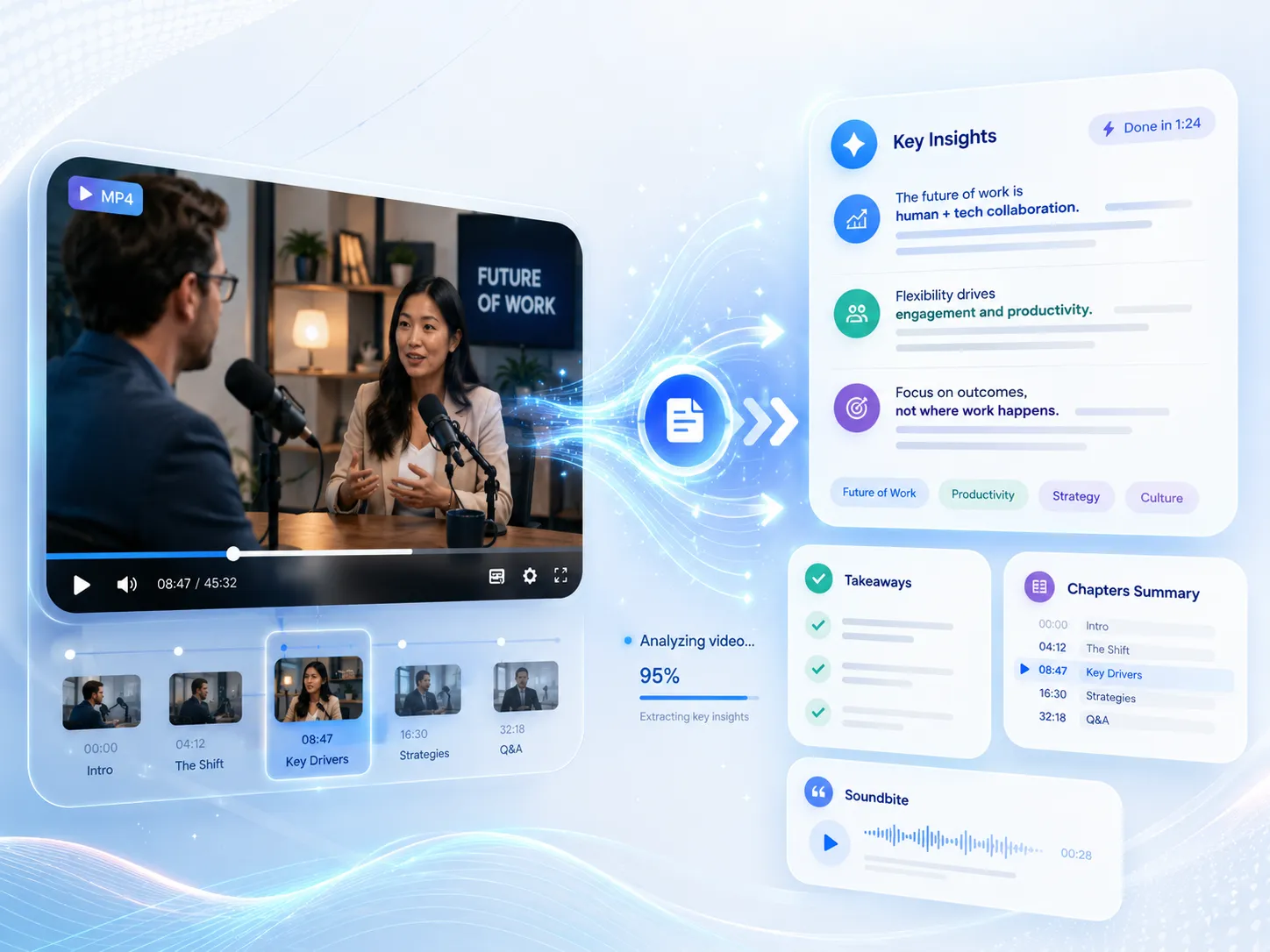 Summarize MP4 Videos into Key Insights
