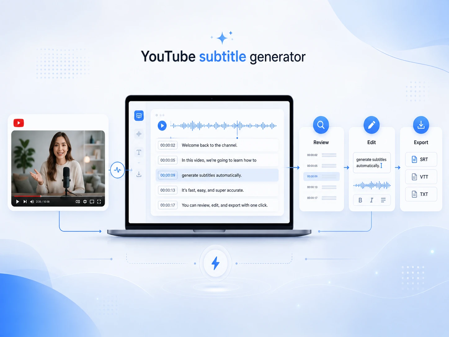 Free Auto Subtitle Generator for Simple Workflows